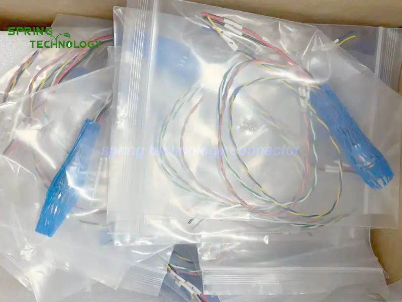0B Multi-channel Sensor Connection Cable CBZG0BG-SFSM09-0000 Socket and 30cm Cable Customized for Russian Client