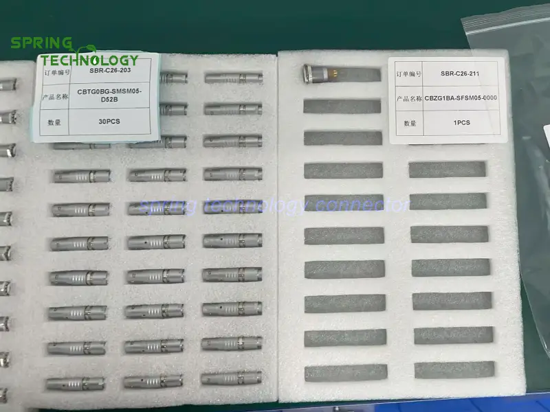 0B Precision Sensor Connector CBTG0BG-SMSM05-D52B Plug and CBZG0BG-SFSM05-0000 Socket for Russian Client
