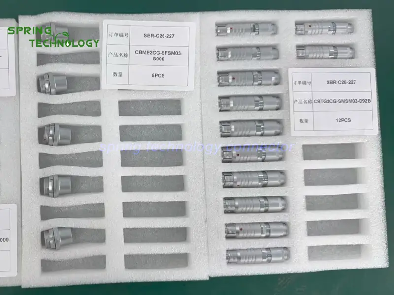 2C ROV Connector 2026 CBTG2CG-SMSM03-D92B and CBME2CG-SFSM03-S000 for Remotely Operated Vehicles and Subsea Drones