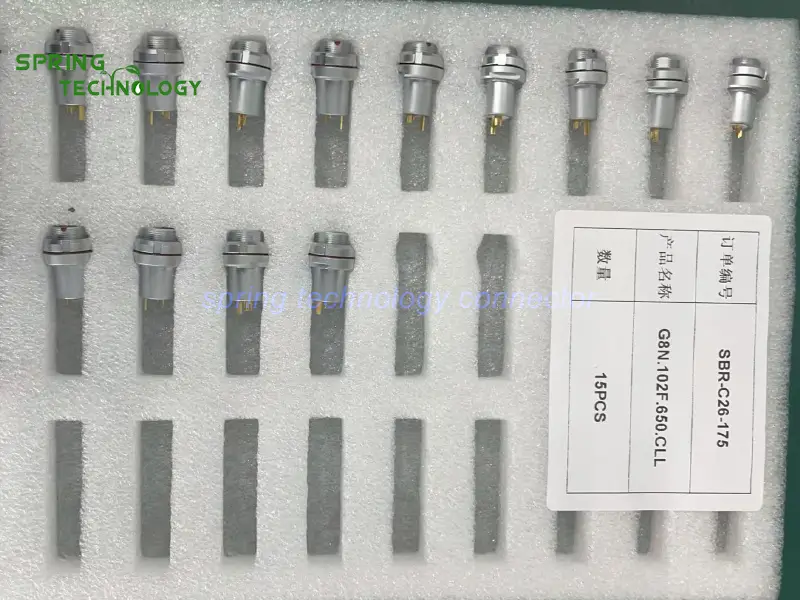 2F Submersible Connector 2026 CBG82FN-TFS650-S000 for Rugged Underwater Testing Tools
