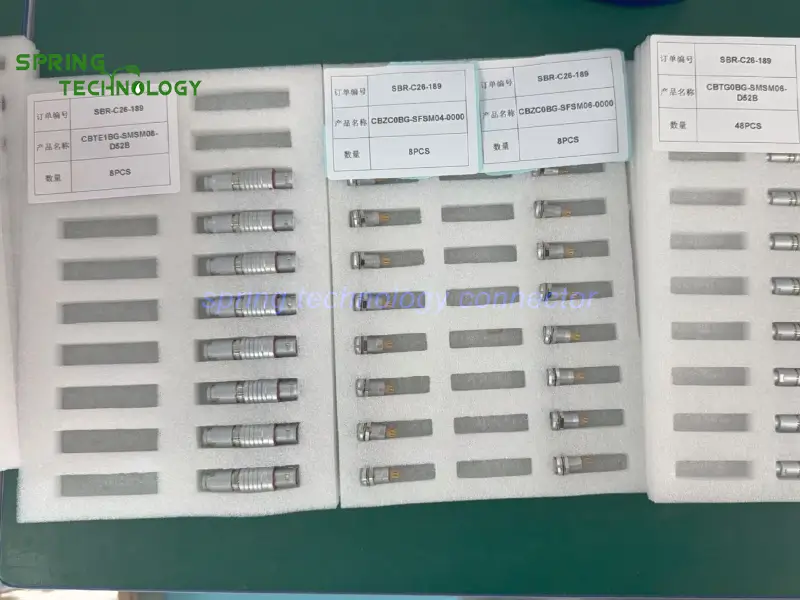 B Series Connectors 2026 CBZC0BG-SFSM04, CBZC0BG-SFSM06 and CBTE0BG-SMSM06 for High-Precision Test, Measurement and Industrial Robotics