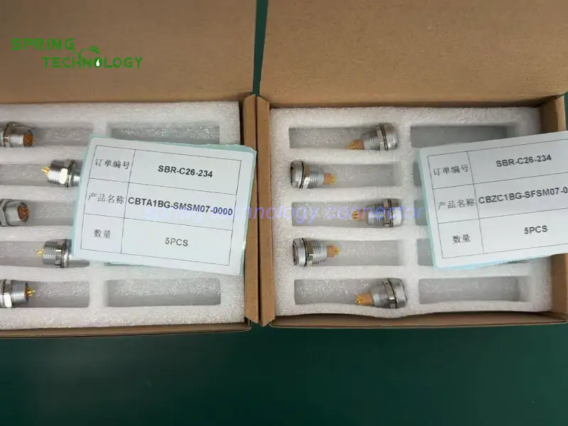 CBTA1BG Push-Pull Connector for Medical Device Electronics 2026 CBTA1BG-SMSM07-0000 and CBZC1BG-SFSM07-0000 for Surgical Carts and Endoscopic Consoles