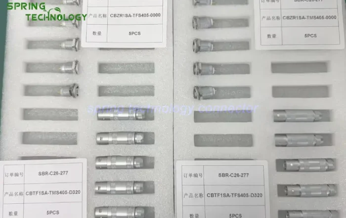 CBTF1SA-TMS405-D320 and CBZR1SA-TFS405-0000 High-Voltage Connectors for Dielectric Withstand Test Stations 2026