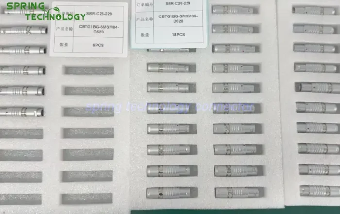 CBTG1BG Connectors for Electrostatic Spray Coating Controllers 2026 1B 4-Contact and 5-Contact Cable Plugs
