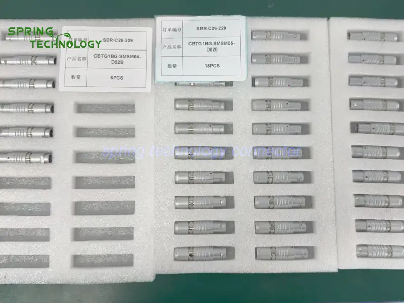 CBTG1BG Connectors for Electrostatic Spray Coating Controllers 2026 1B 4-Contact and 5-Contact Cable Plugs
