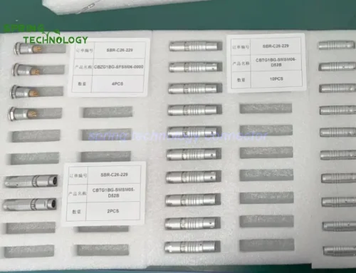 CBTG1BG Connectors for Multi-Angle Spectrophotometers 2026: 1B 6-Contact Cable Plug and Panel Receptacle for Color Measurement
