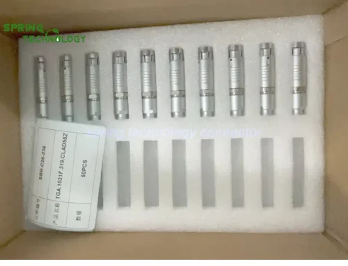 CBTG31FN Push-Pull Connector for Machine Vision Cameras 2026: 31F Series 19-Pin Connector for Industrial Vision and AOI Systems for US Market