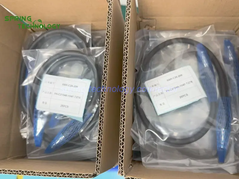 CBTL4FN Push-Pull Connector for Drilling Telemetry 2026 Custom Cables YH-C21046-104F-T27A and YH-C21046-104F-T27B with Brass Chrome Plugs for LWDMWD Umbilicals