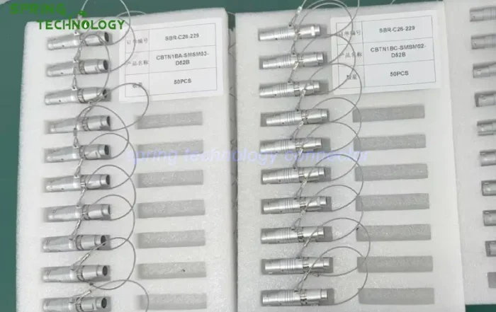 CBTN1BG Push-Pull Connectors for Coating Thickness Gauges 2026 TN Body Style 1B Series 2-Pin and 3-Pin Plugs