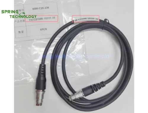 CBTY31FN Push-Pull Connector for Surgical Robots 2026: Custom Cable YH-C21046-1031F-35 with CBTY31FN-KMSM12-D72B and CBUP2UR-KMSM09-D72B for USA Client