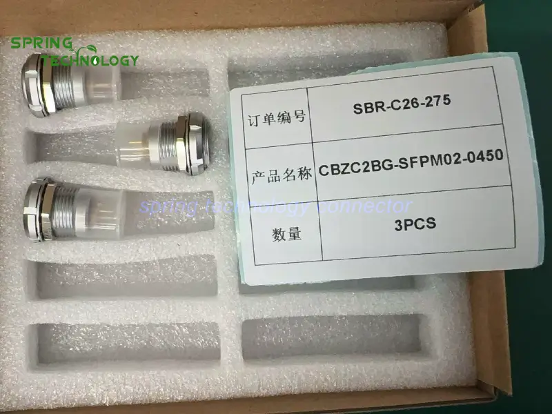 CBZC2BG Push-Pull Connector for Programmable DC Electronic Loads 2026 2B Series 2-Contact 25 A Power Socket for High-Current DC Test Interfaces