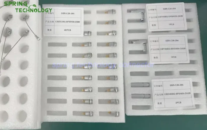 CBZE0BG Push-Pull Connector for Handheld XRF Analyzers 2026 0B Series 4-Contact 7 A Receptacle for Compact Analytical Instruments
