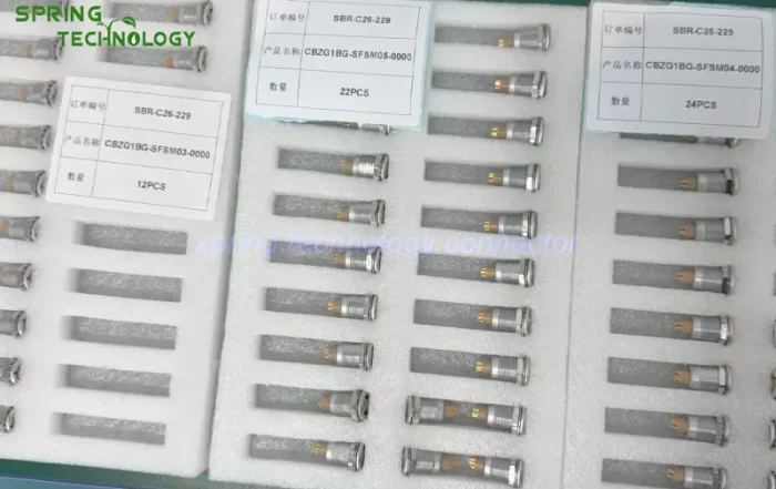 CBZG1BG Panel Receptacles for Surface Roughness Testers 2026 1B Series 3, 4 and 5-Contact Push-Pull Sockets