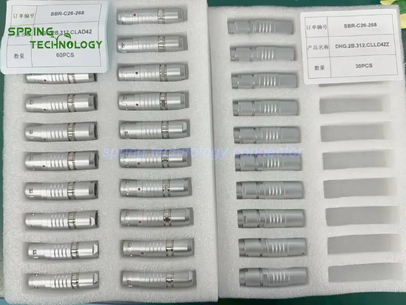 Connectors for Corrosion Potential Mapping Instruments 2026 CBTG2BG 12-Contact Plug and CBDH2BG Free Socket