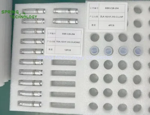 Connectors for Eddy Current Conductivity Meters 2026: CBTG31FA-SMSM10-D52B Plug and CBZL31FA-SFSM10-S000 Receptacle