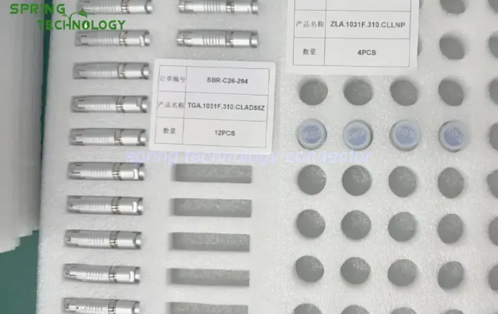 Connectors for Eddy Current Conductivity Meters 2026 CBTG31FA-SMSM10-D52B Plug and CBZL31FA-SFSM10-S000 Receptacle