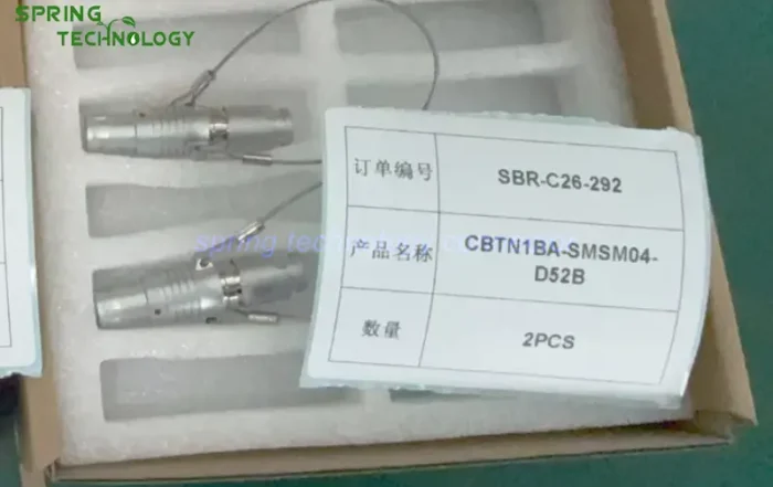 Connectors for USB Industrial Data Loggers 2026 CBTN1BA-SMSM04-D52B Four-Contact Lanyard-Release Plug