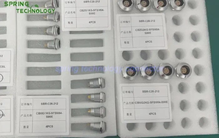 K Series Receptacles for ROV Inspection Electronics 2026 1K and 2K Four-Contact Panel Sockets in ZG and MG Bodies