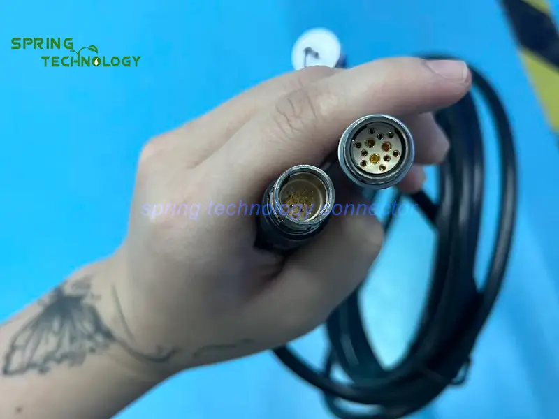 Next-Generation High-Speed Data Cable with TGN.104F.814.HLAD72 and TGN.104F.812.CLLD72 Plug Customized for Russian Client