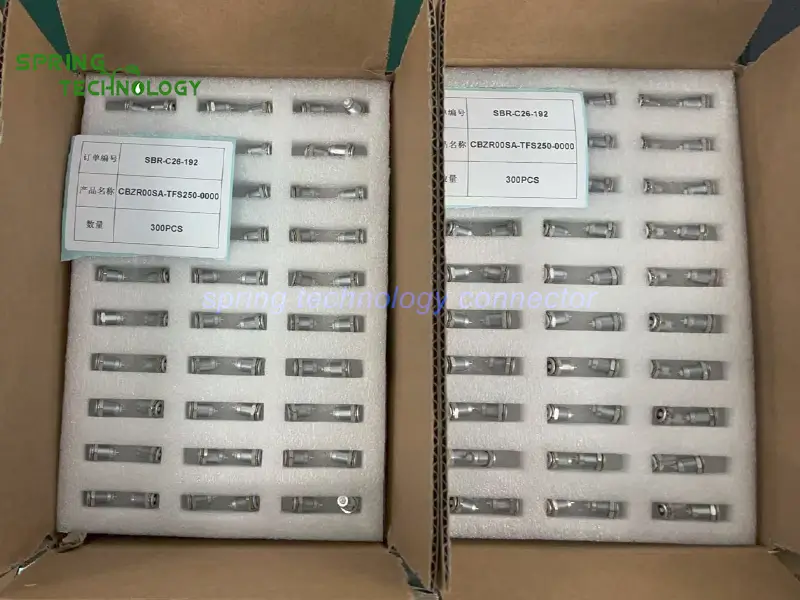 PET-CT Connector CBZR00SA-TFS250-0000 2026 00S Series Coaxial Receptacle for Nuclear Medicine Scanners