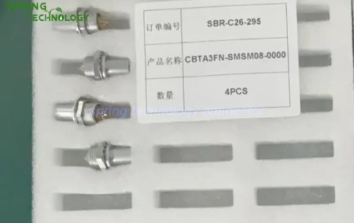 Panel-Mounted Plugs for Coating Adhesion Testers 2026 CBTA3FN-SMSM08-0000 Eight-Contact Interface