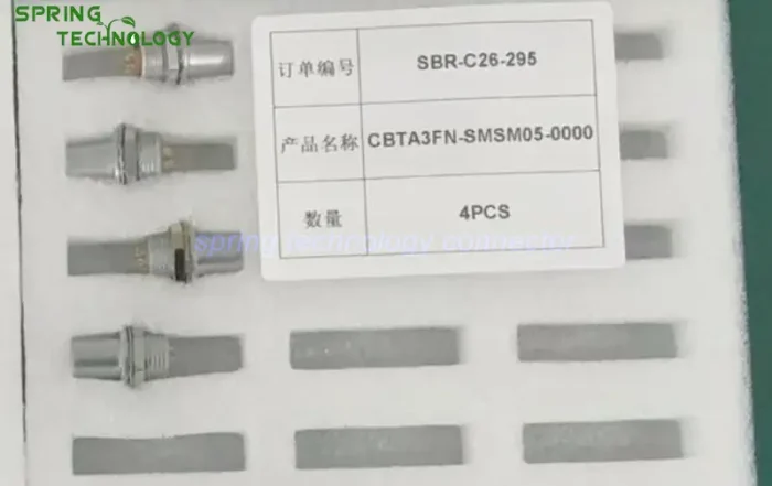 Panel-Mounted Plugs for Leeb Hardness Testers 2026 TA Body Style 3F Series 5-Pin Interface