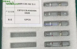 Push-Pull Connector for Oceanographic Sensors 2026 CBTG1CB-KMSM04-D52B Plug for Oceanographic Sensor Umbilicals