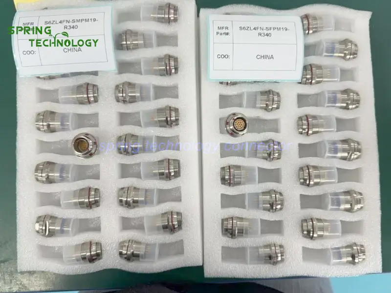 Push-Pull Connector for Oil and Gas Drilling 2026 S6TL4FN-SMSM19-D920 and S6ZL4FN-SFPM19-R340 with 316L Stainless Housings for LWDMWD Instruments