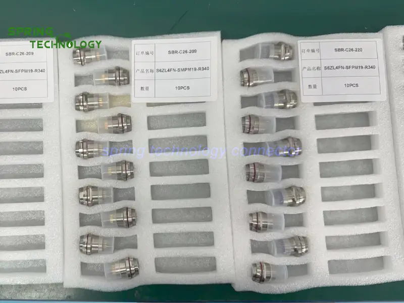 Push-Pull Connector for Oil and Gas Drilling 2026 S6TL4FN-SMSM19-D920 and S6ZL4FN-SFPM19-R340 with 316L Stainless Housings for LWDMWD Instruments