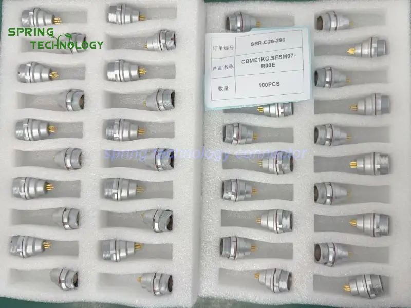 Receptacles for Pressure Calibrators 2026 CBME1KG-SFSM07-R00E Hermetic Panel Socket for Portable Multi-Channel Instruments