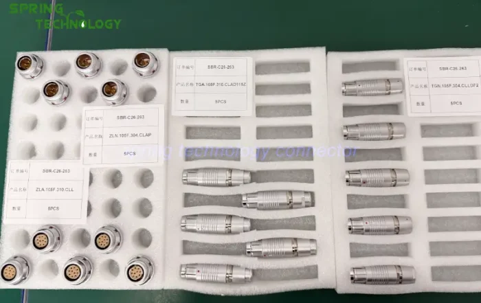 TG Body Style 5F Series Connectors for Laser Cleaning Machines 2026 4-Pin and 10-Pin Plugs with ZL Body Style 5F Receptacles
